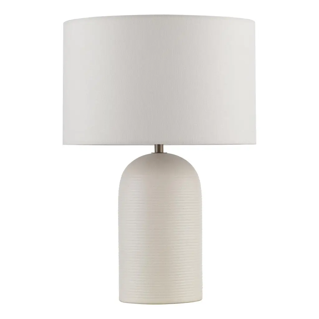 Bayonne Ivory Drum Shade 25cm