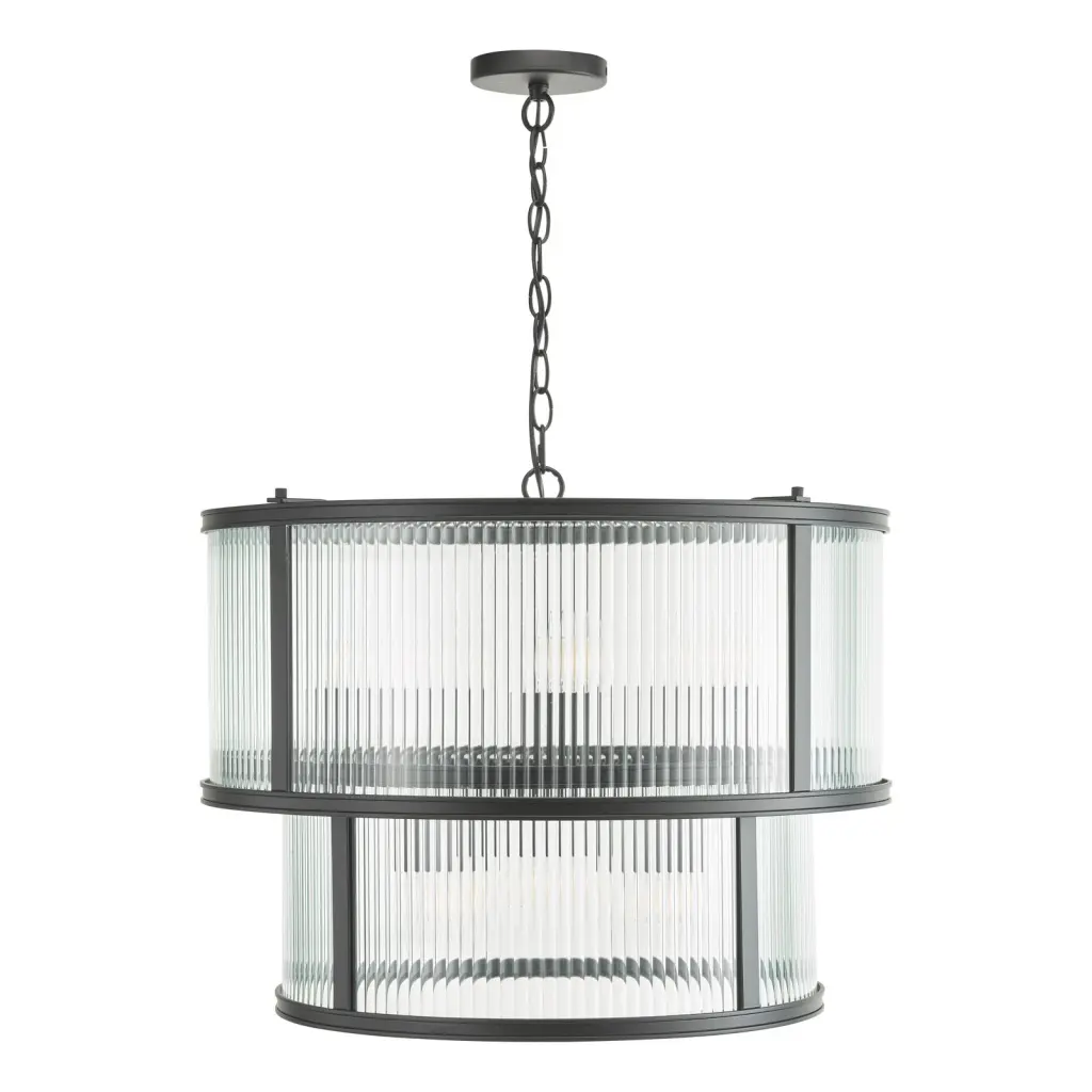 Bianka 6 Light Pendant in Matt Black