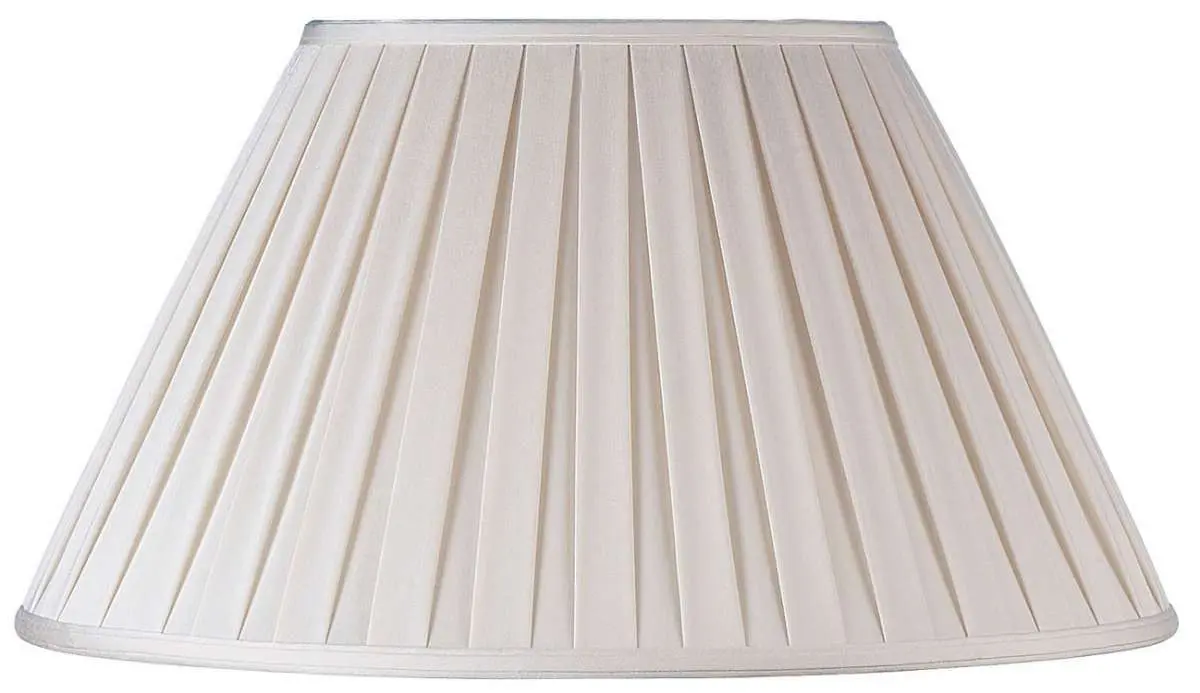 Carla 10 Cream Box Pleat Shad