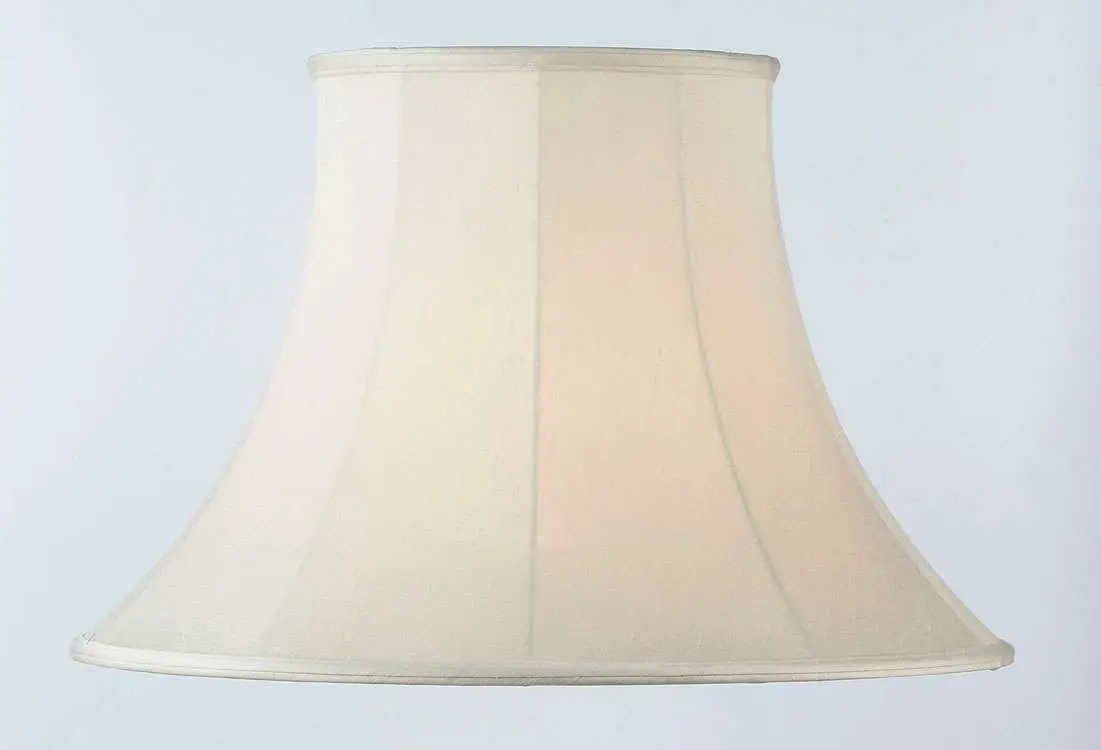 Carrie 12 Cream Round Bell Shade