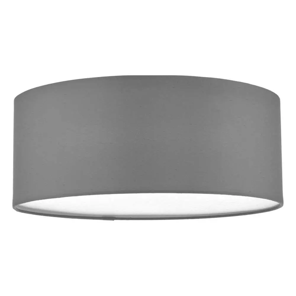 Cierro 3 Light Flush Fitting in Grey