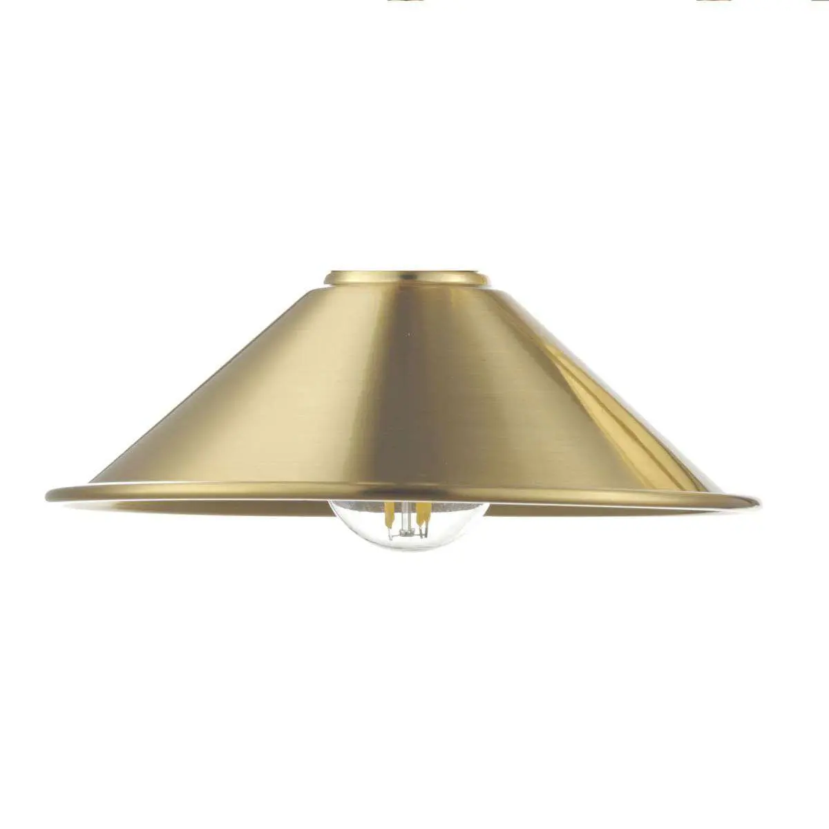 Accessory Metal Aged Brass Shade Only