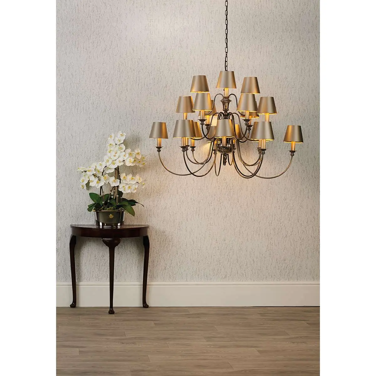 Dickens 21 Light Pendant Bronze