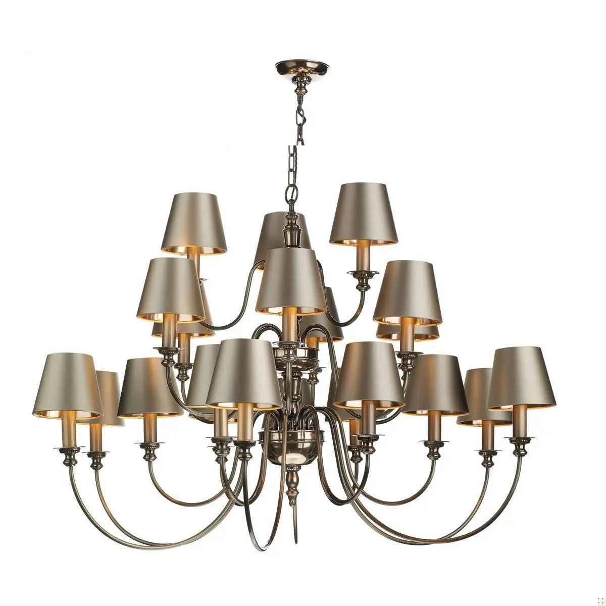 Dickens 21 Light Pendant Bronze