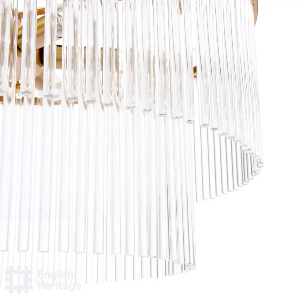 Eltham 6 Light Antique Gold Pendant