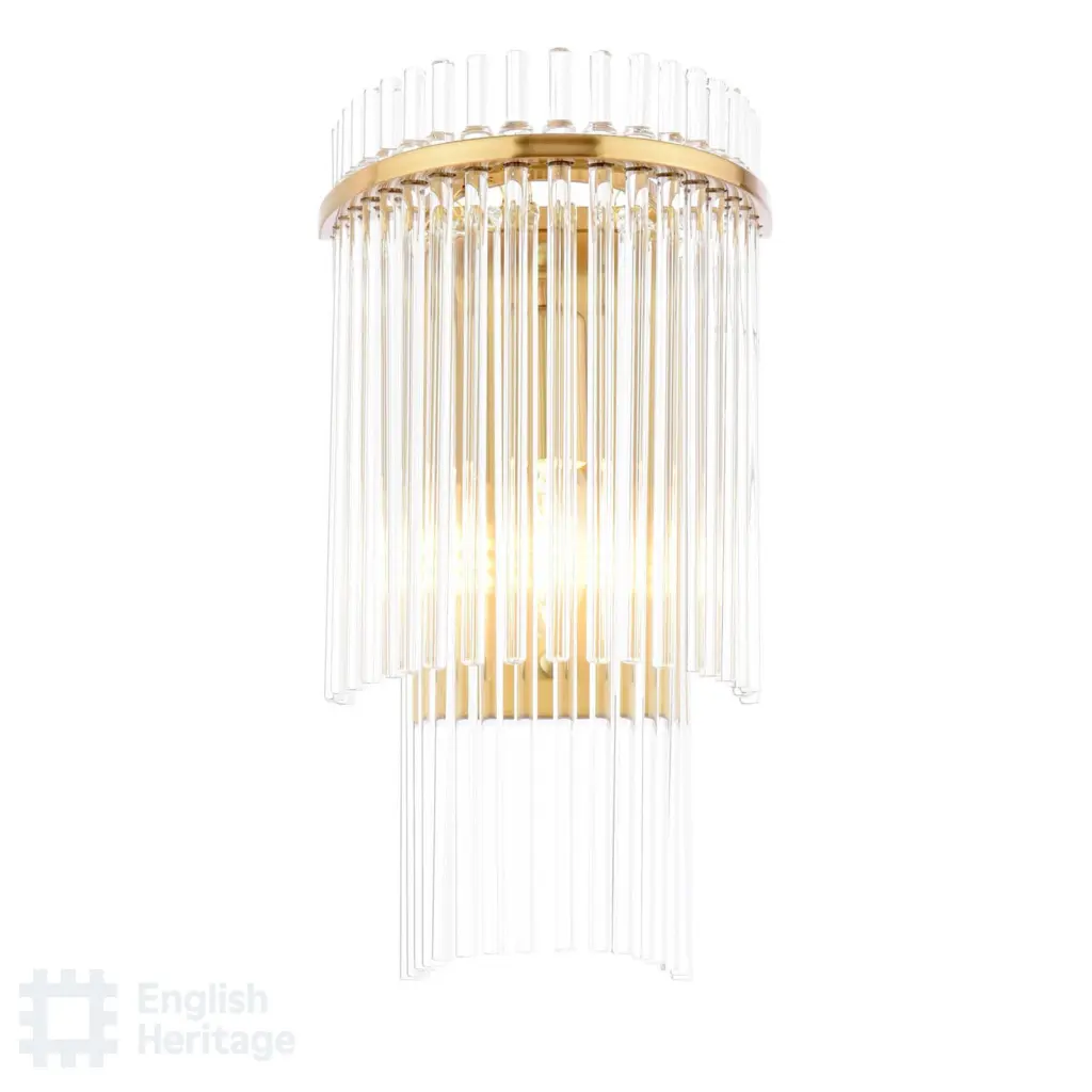 Eltham Antique Gold Wall Light