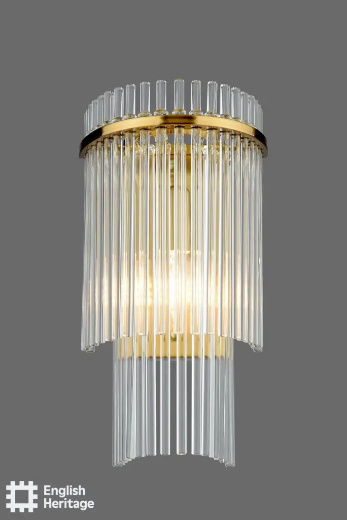 Eltham Antique Gold Wall Light