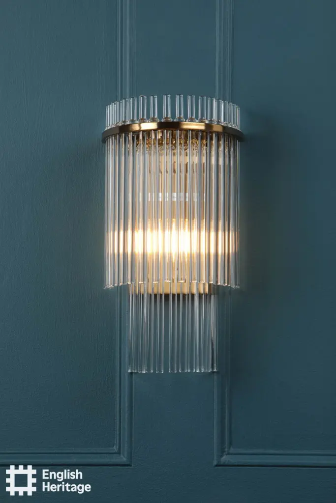 Eltham Antique Gold Wall Light