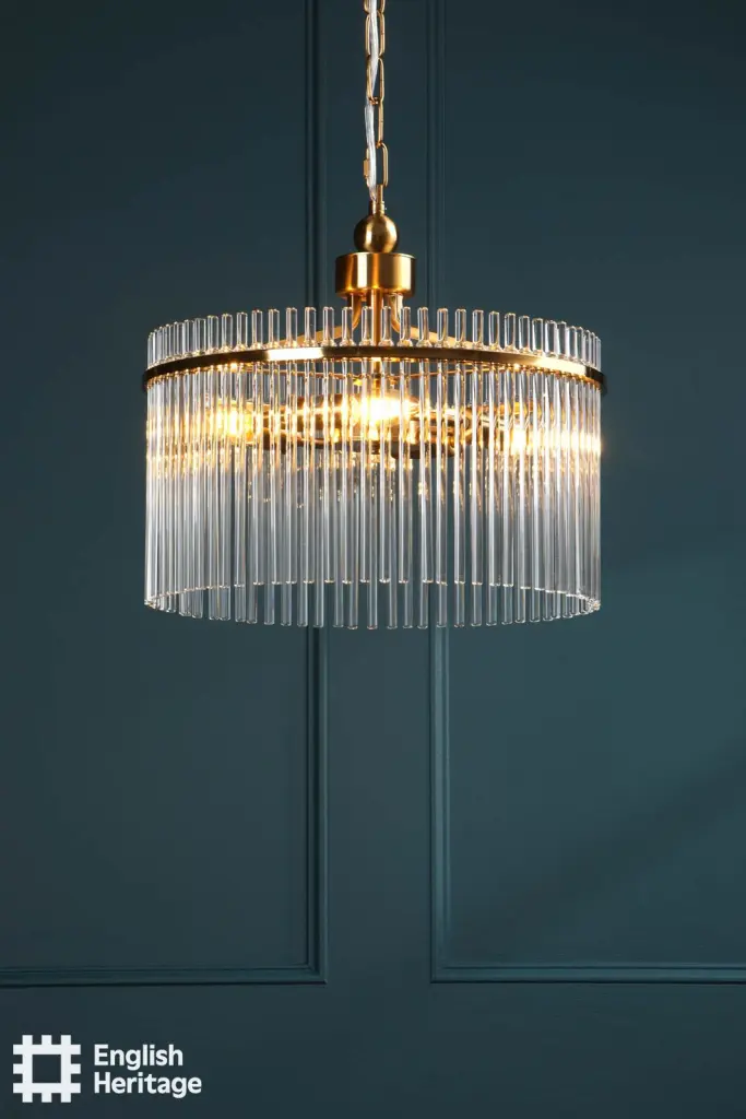 Eltham 4 Light Antique Gold Pendant