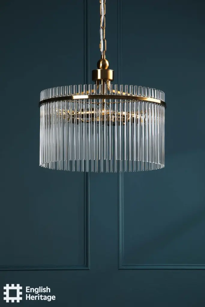 Eltham 4 Light Antique Gold Pendant
