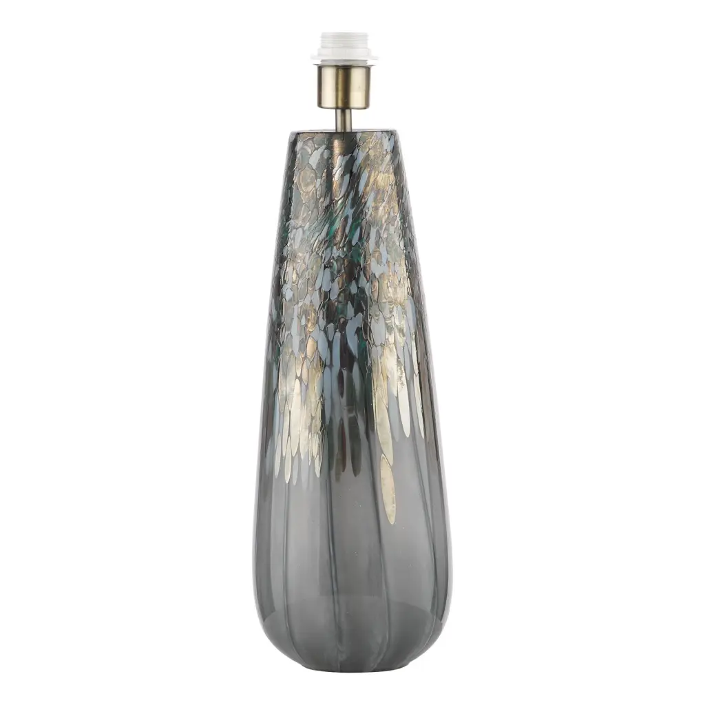 Erdis Blue Art Table Lamp Base Only
