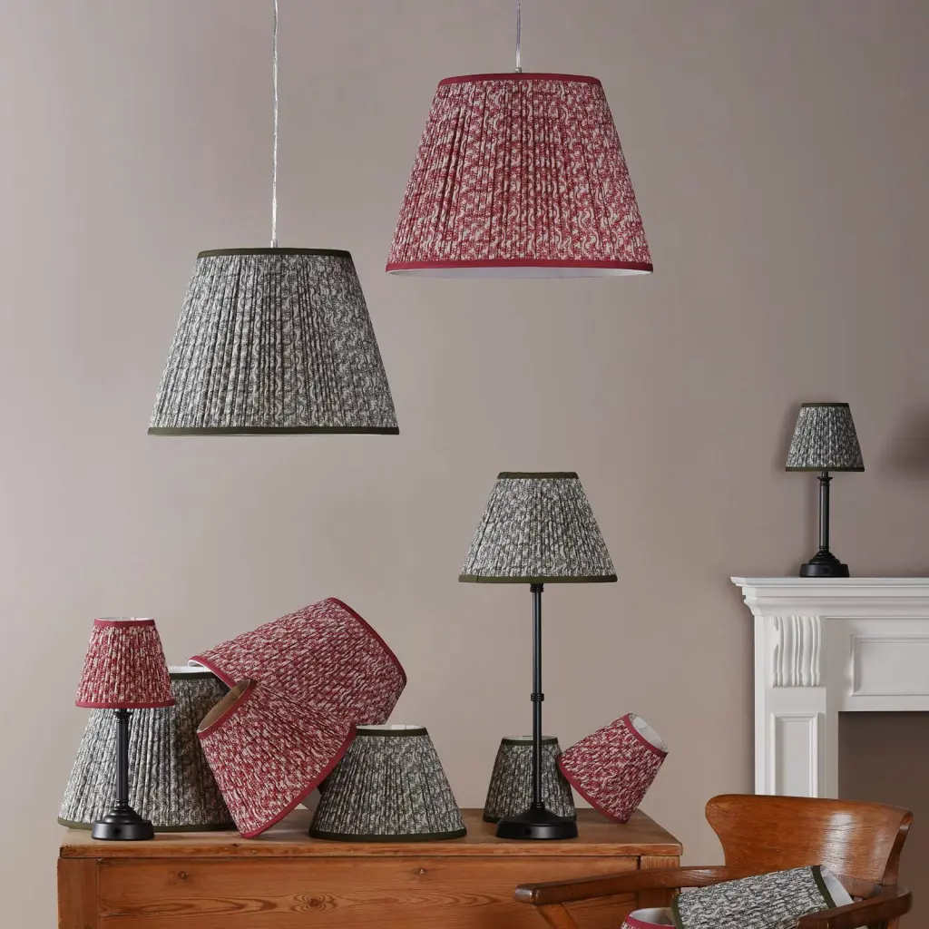 Esther Green 350mm Cotton Empire Shade