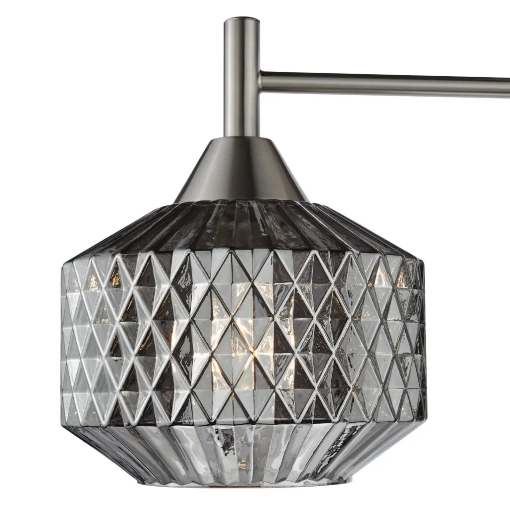 Fabrienne 3 Light Semi Flush Fitting