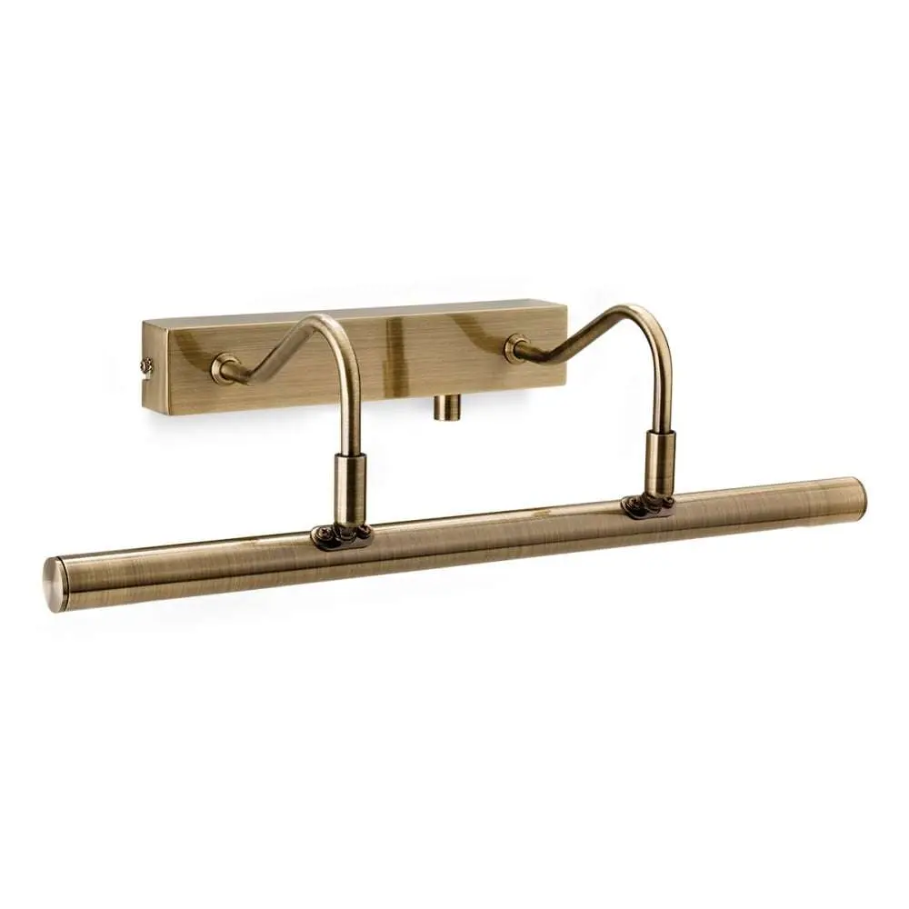 Dimmable LED Picture Light Antique Brass