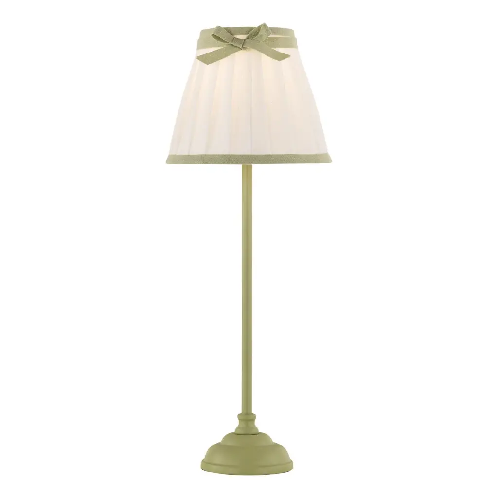Grace Green Table Lamp C/W Shade