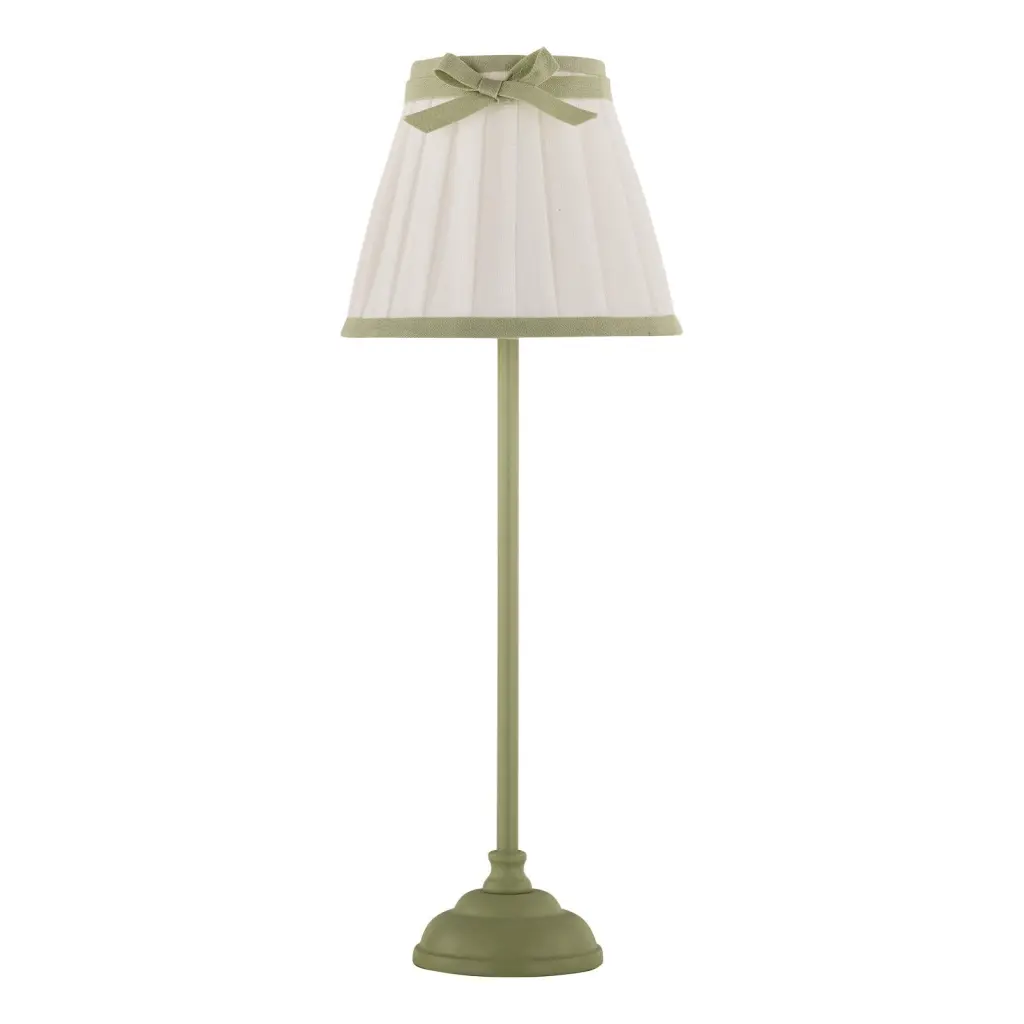 Grace Green Table Lamp C/W Shade