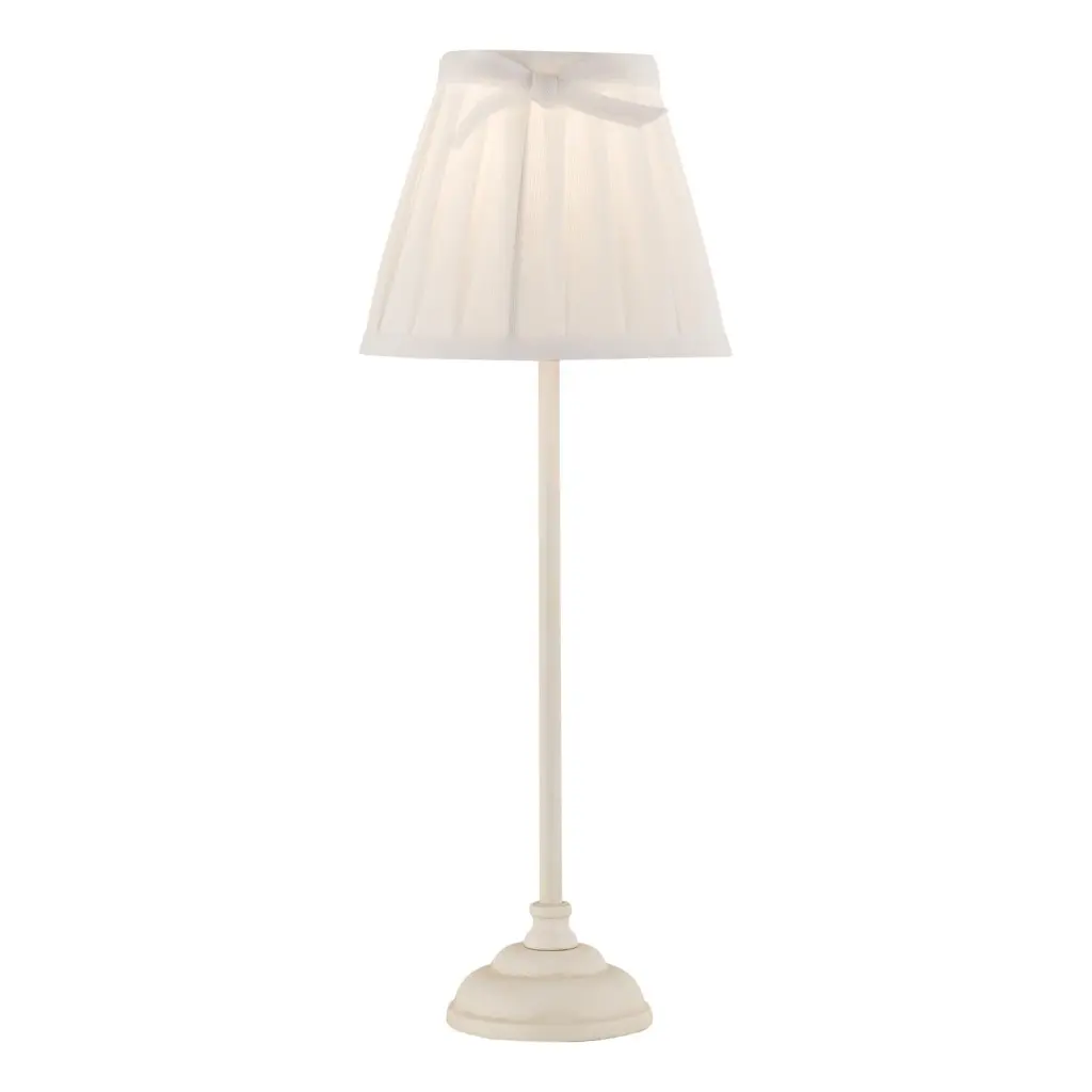 Grace Cream Table Lamp C/W Shade