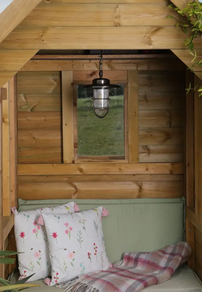 Humber Antique Brass Outdoor Pendant IP44