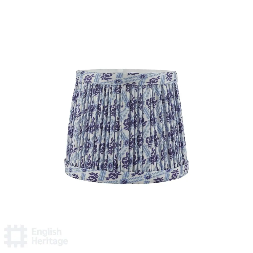 St John Blue 14cm Cotton Empire Shade