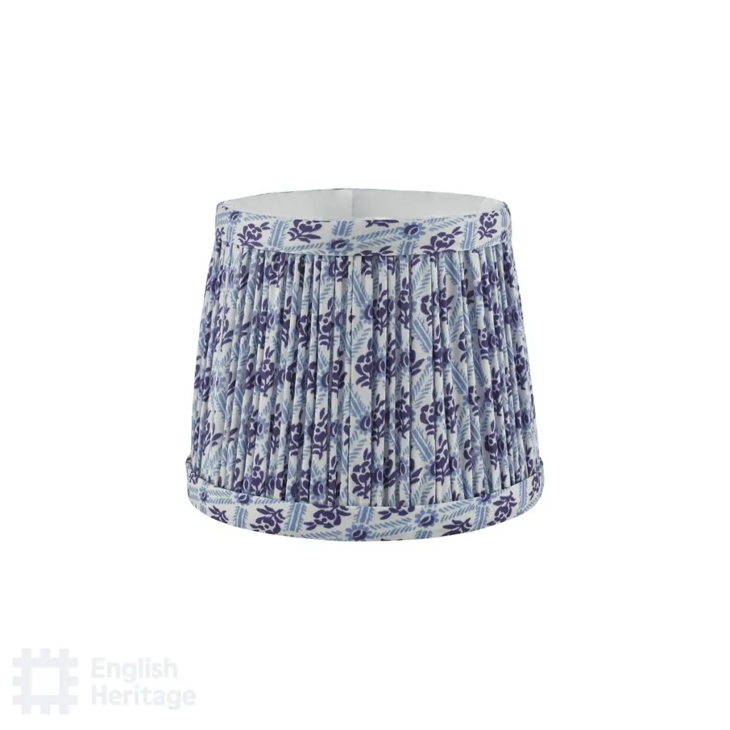 St John Blue 14cm Cotton Empire Shade