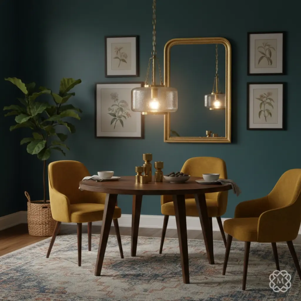 Kimi Cylinder Brass Pendant