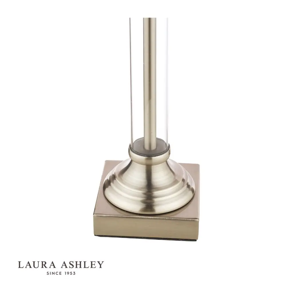 Winston Table Lamp Antique Chrome & Glass Base Only