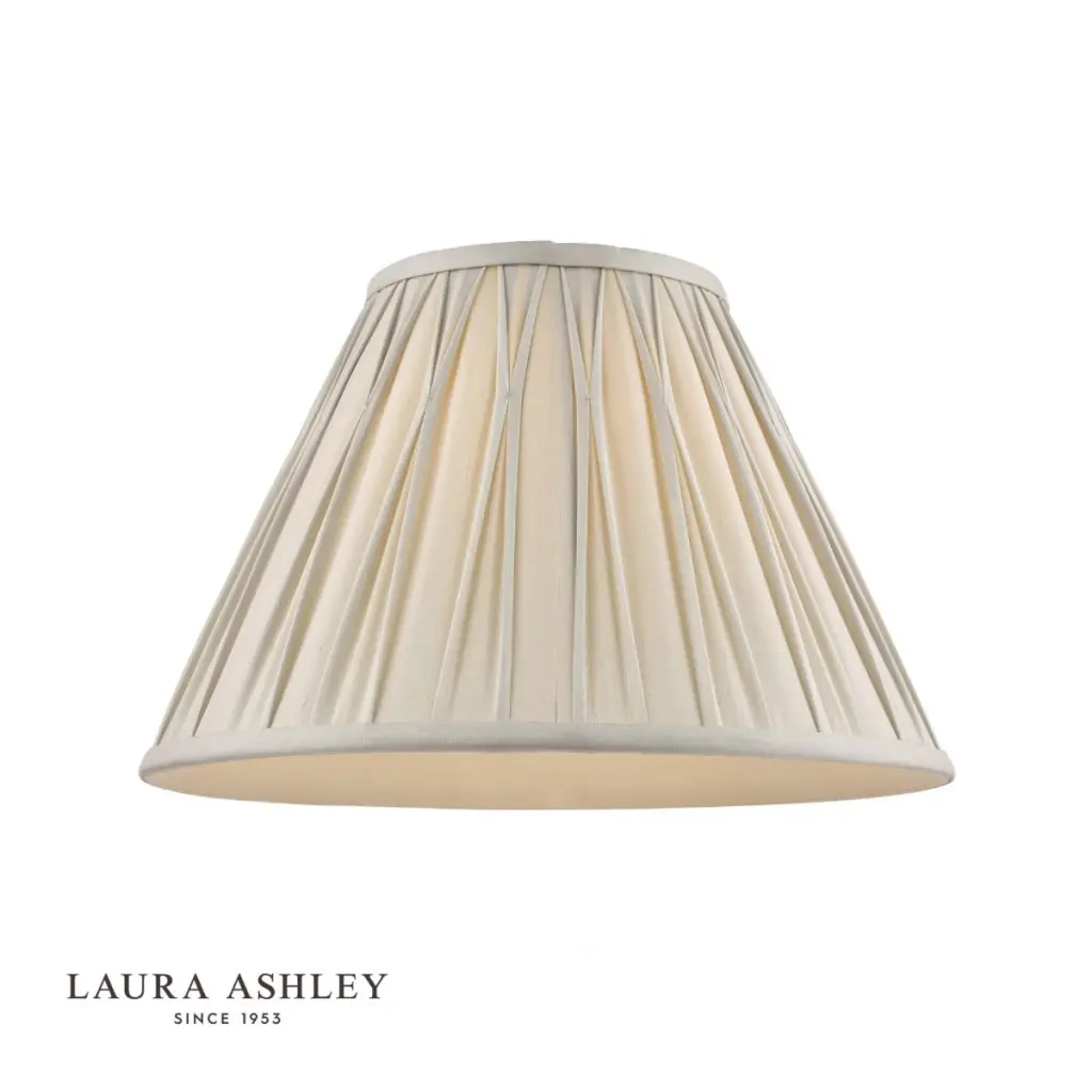 Fenn Silk Drum Shade in Silver 350mm/ 14 Inch