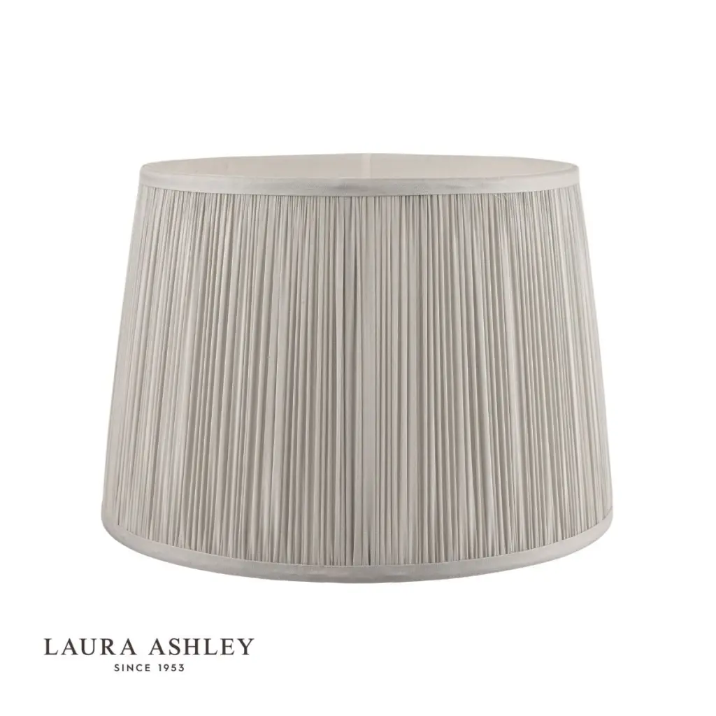 Hemsley Silk Silver Shade 250mm/10 inch