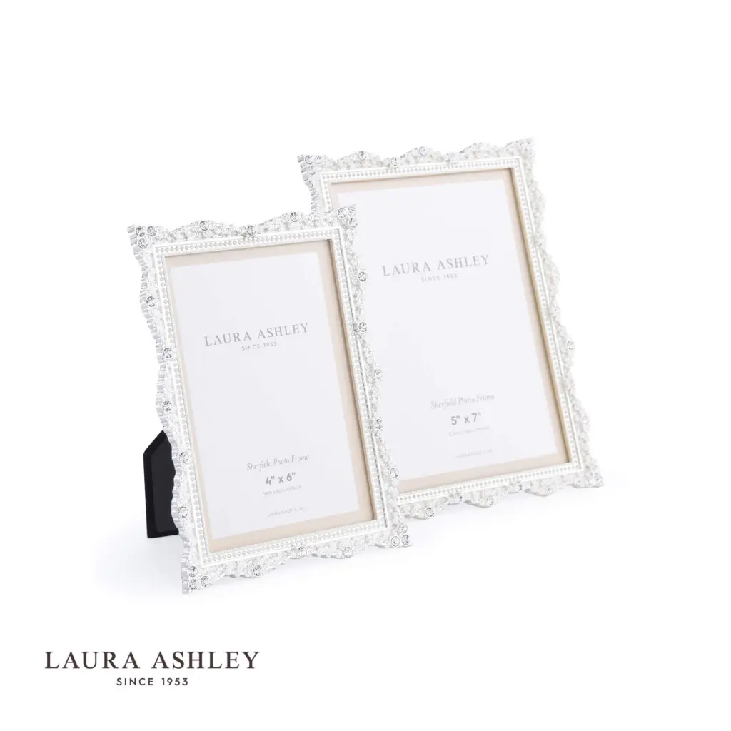 Sherfield Silver Plated 4x6 Inch Photo Frame