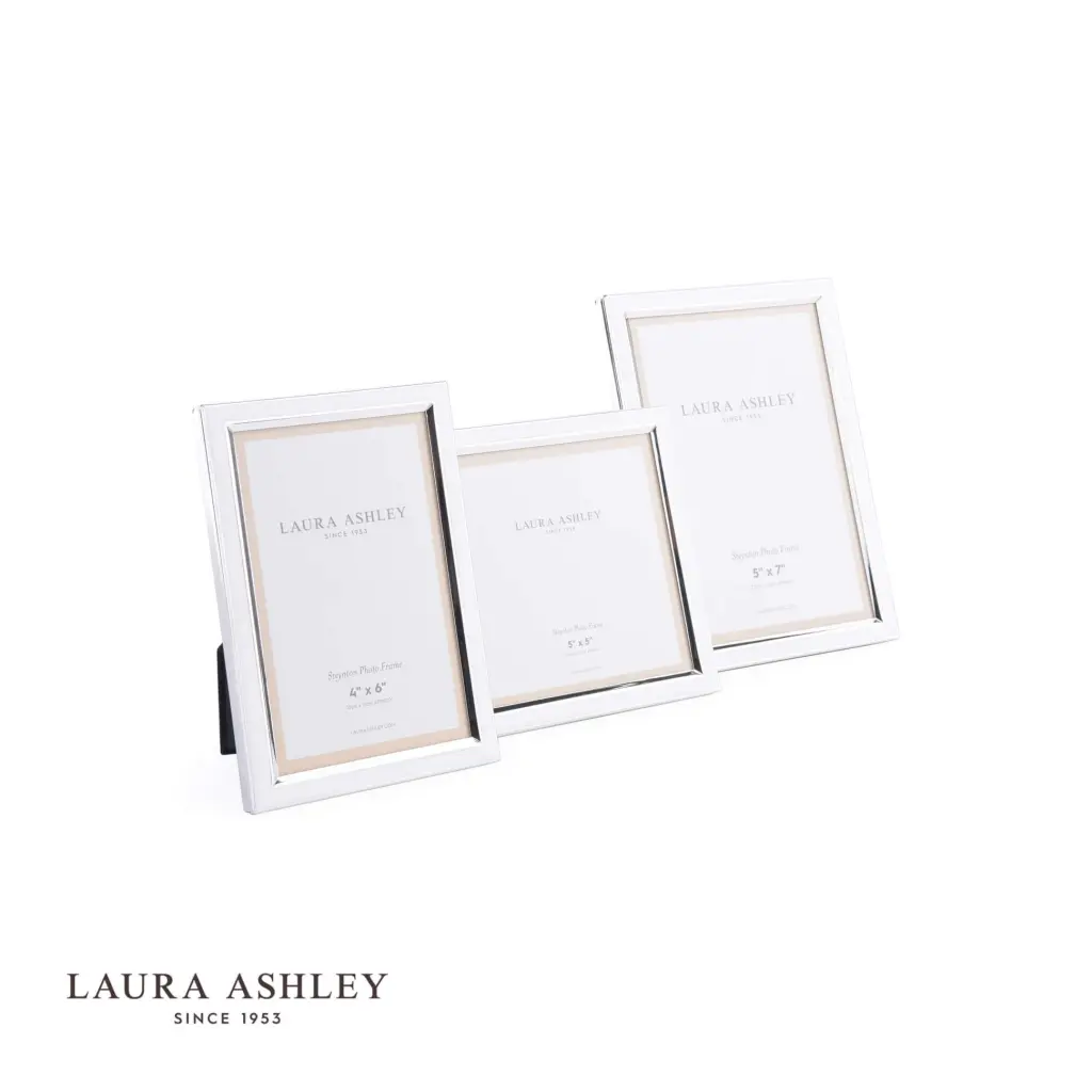 Steynton Square Silver Plated 5x5 Inch Photo Frame