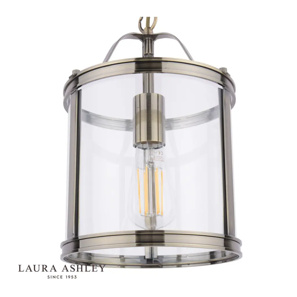 Harrington 1 Light Antique Brass Pendant