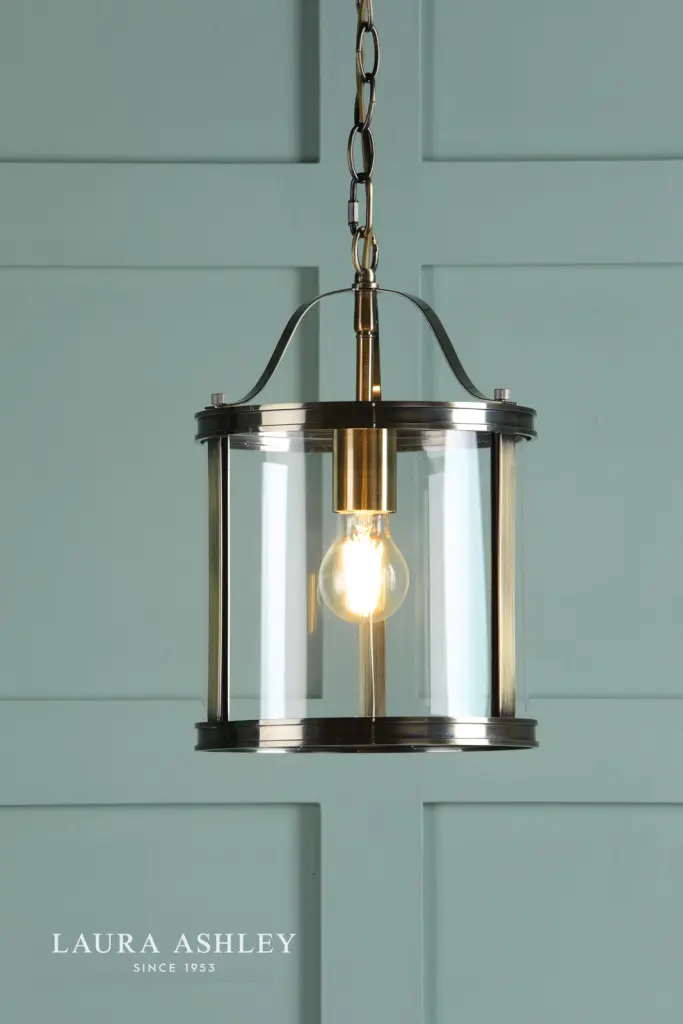 Harrington 1 Light Antique Brass Pendant