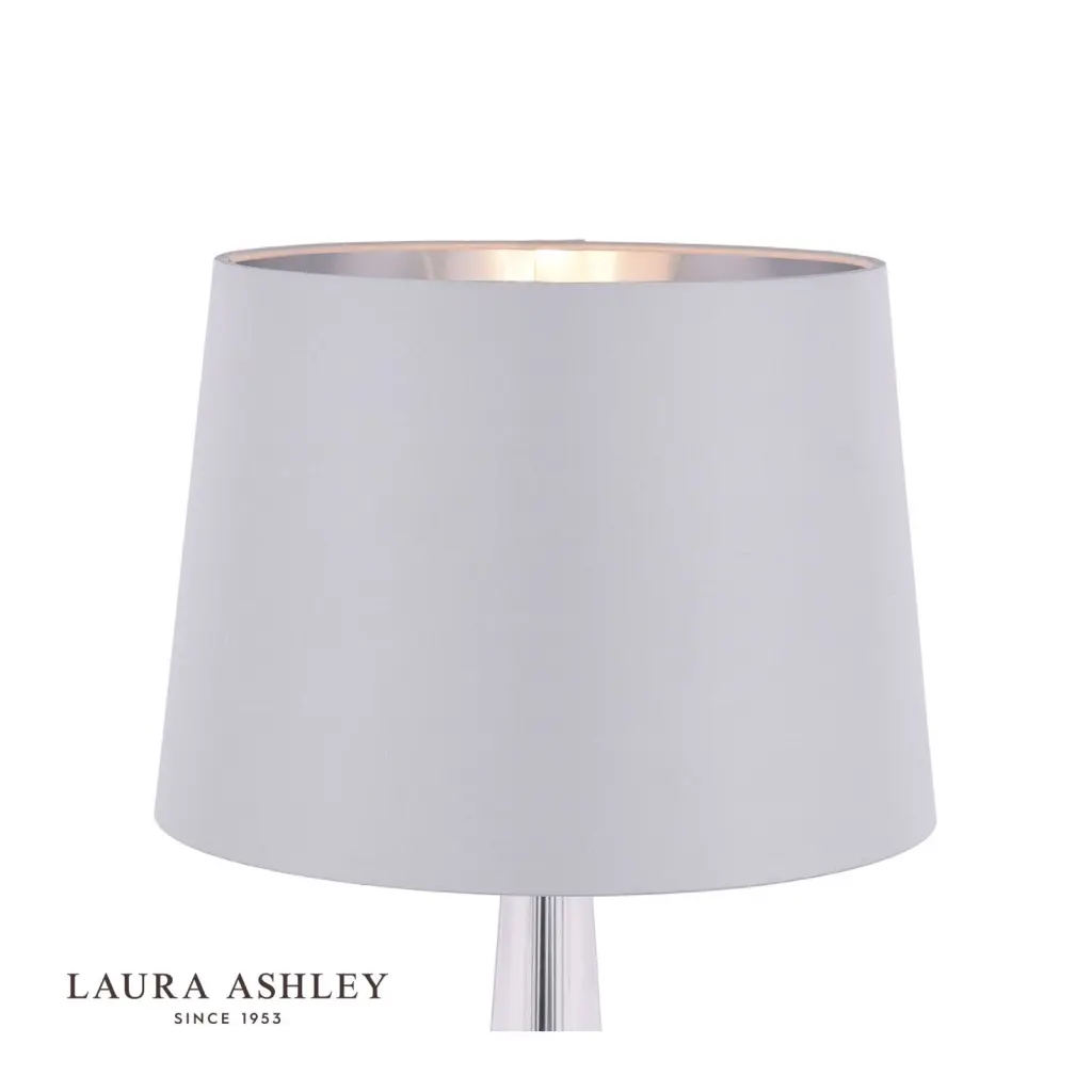 Emyr Silk Silver Drum Shade 30.5cm/12 Inch