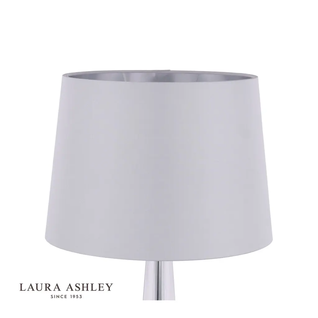 Emyr Silk Silver Drum Shade 30.5cm/12 Inch