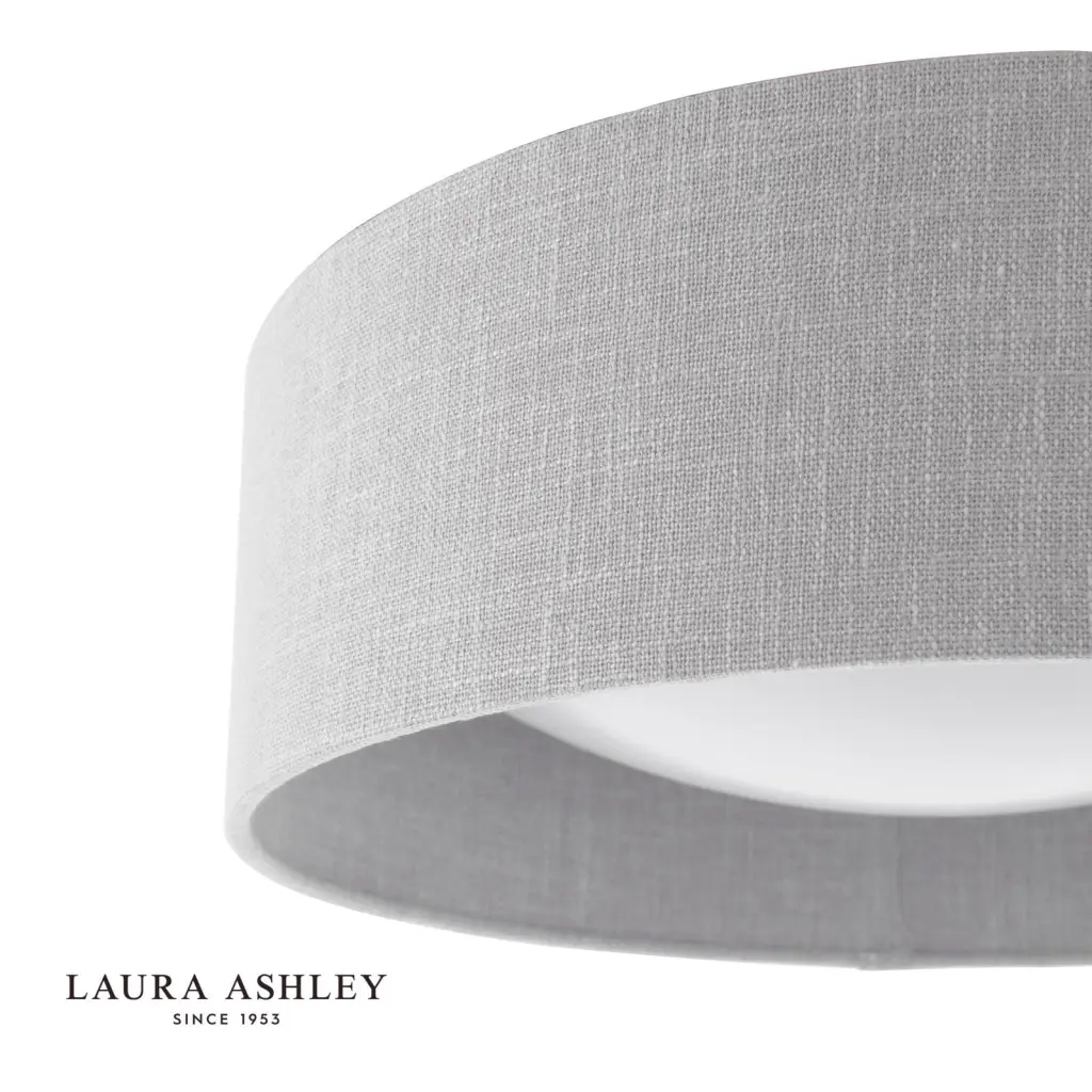 Bacall Natural Linen Flush Fitting