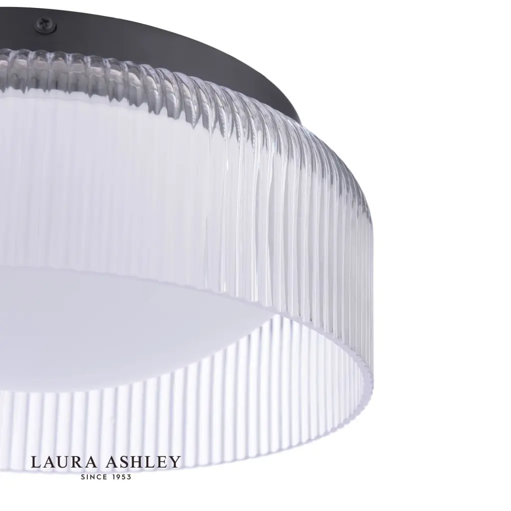 Clarissa Matt Black Flush Fitting IP44