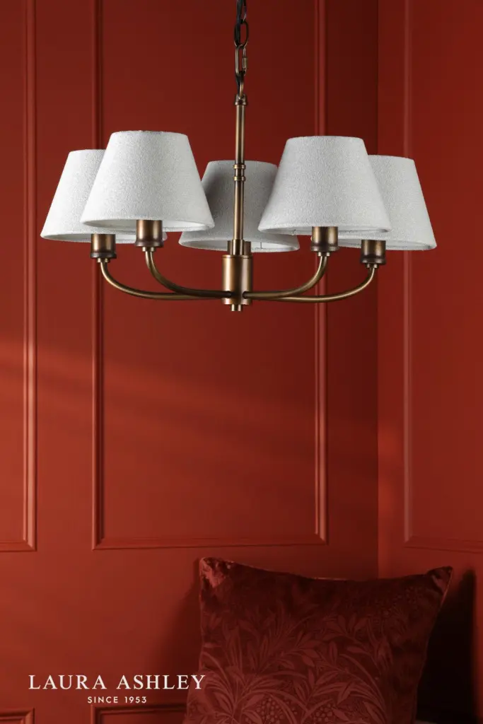 Denston 5 Light Antique Bronze Pendant