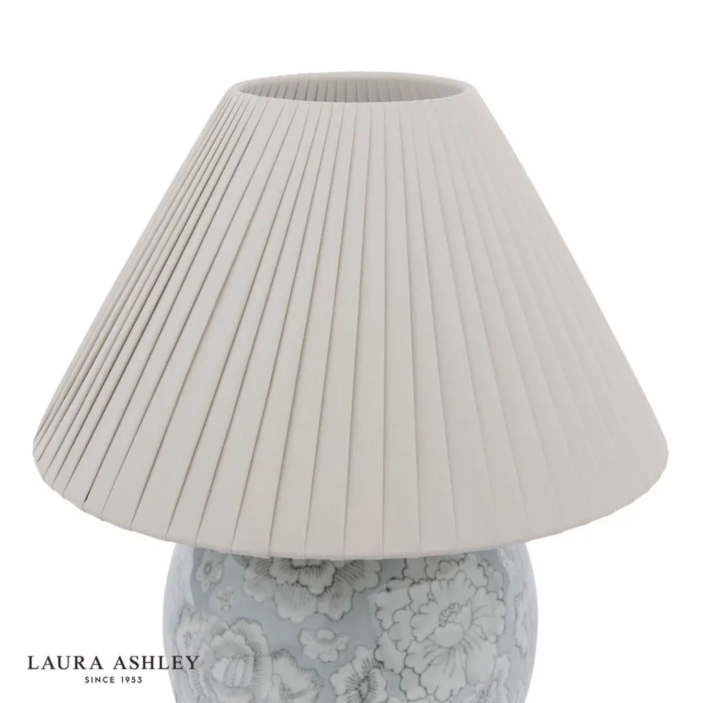 Montford Blue Table Lamp C/W Shade