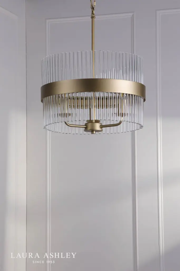 Alexa 3 Light Antique Brass Pendant