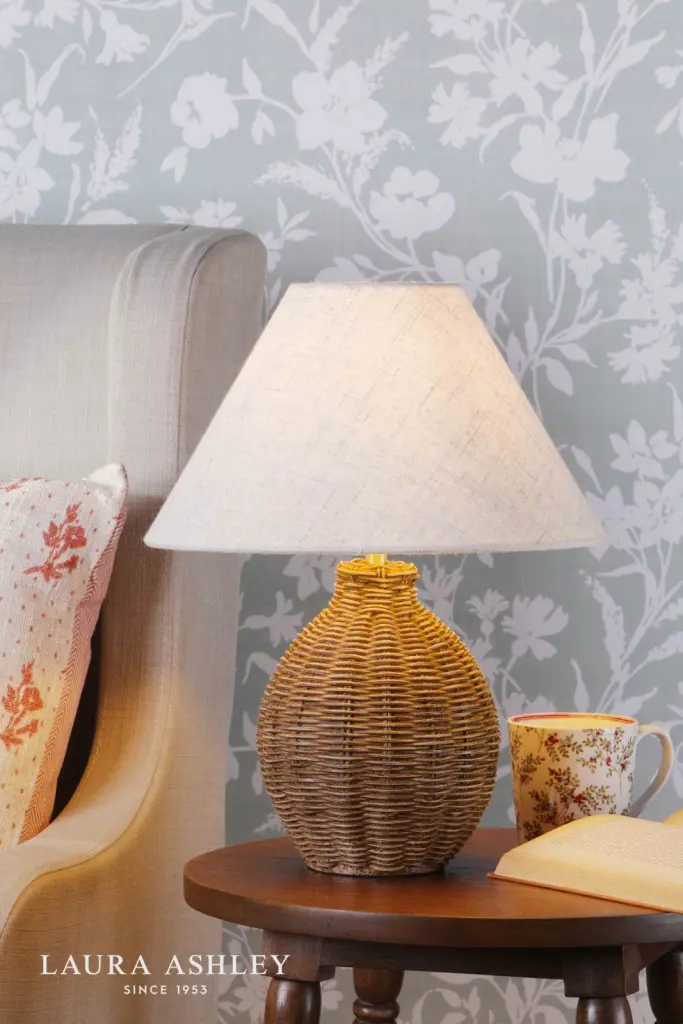 Fernhill Antique Brown Table Lamp C/W Shade