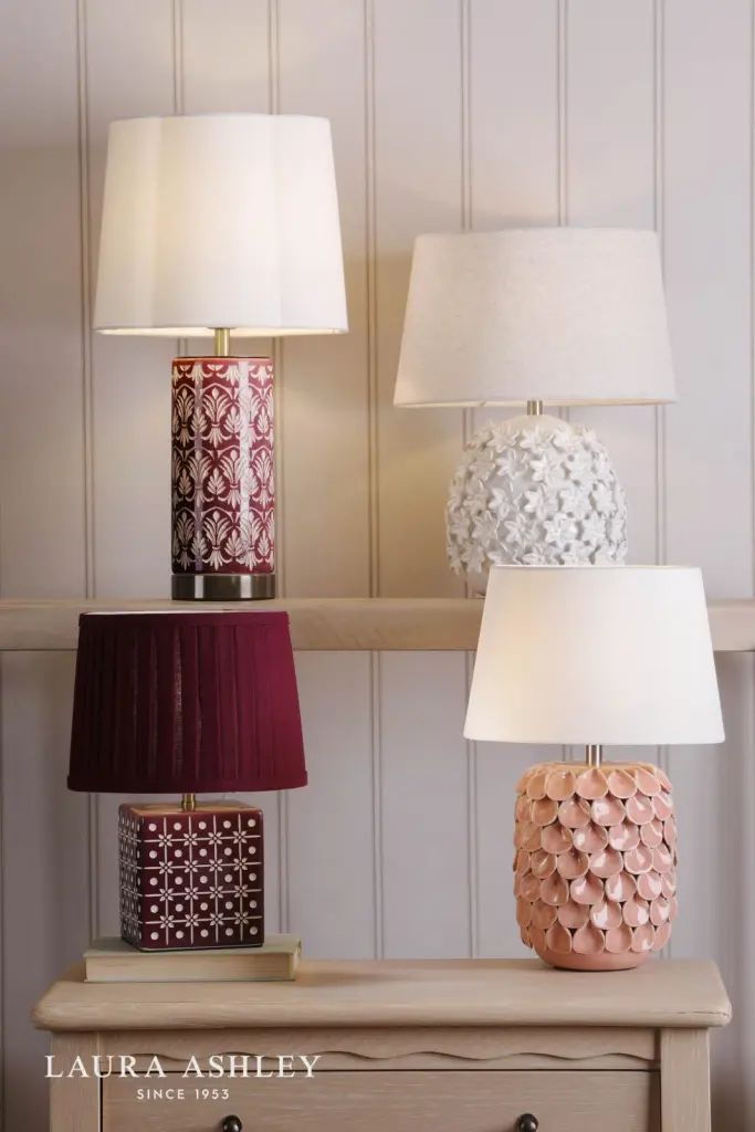 Claudina Ceramic Table Lamp C/W Shade