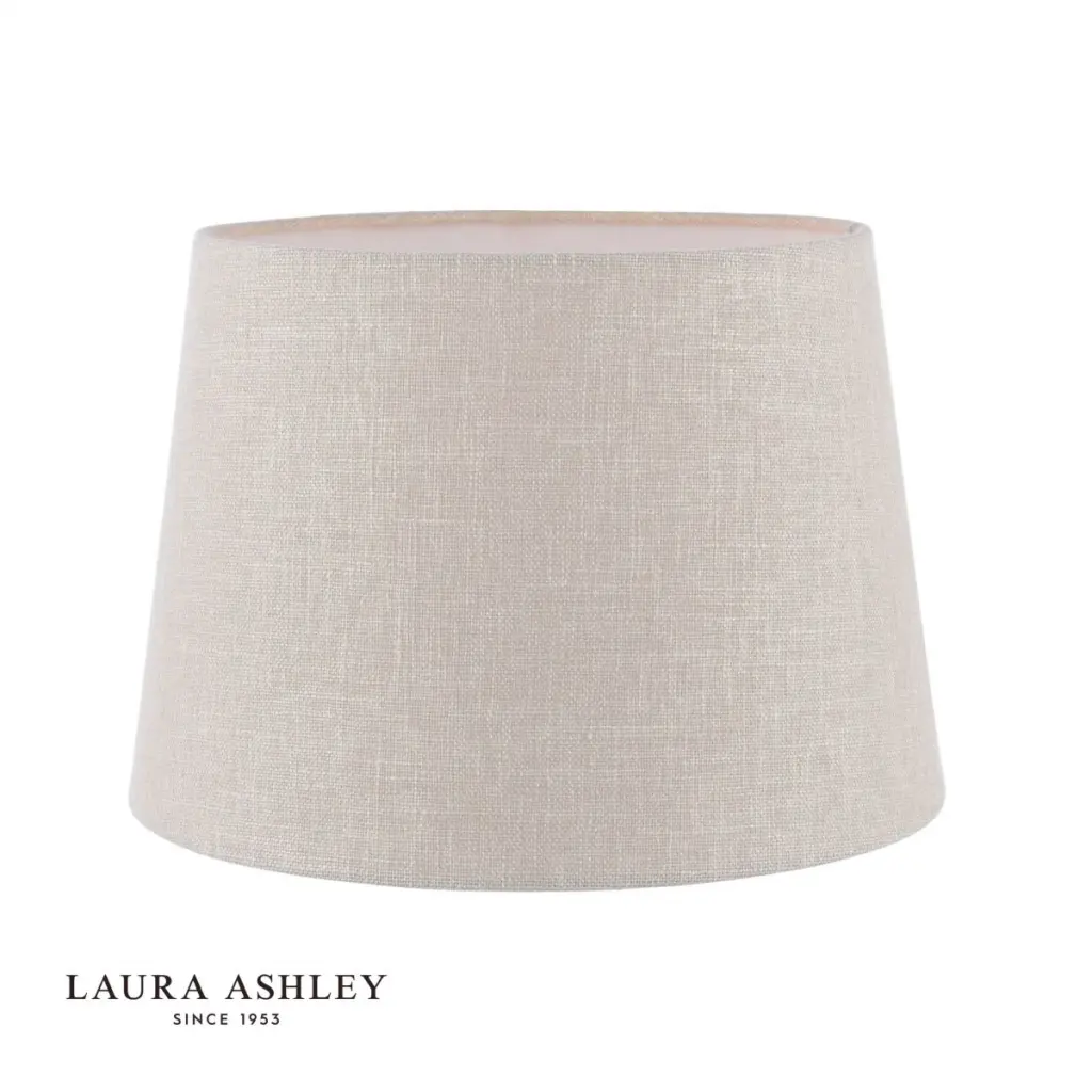 Bacall Natural Linen Shade 300mm/12 inch
