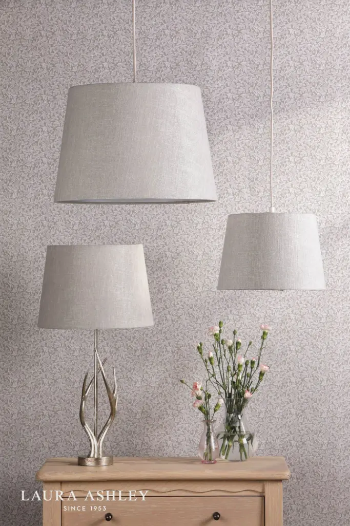 Bacall Natural Linen Empire Shade 400mm/16 inch