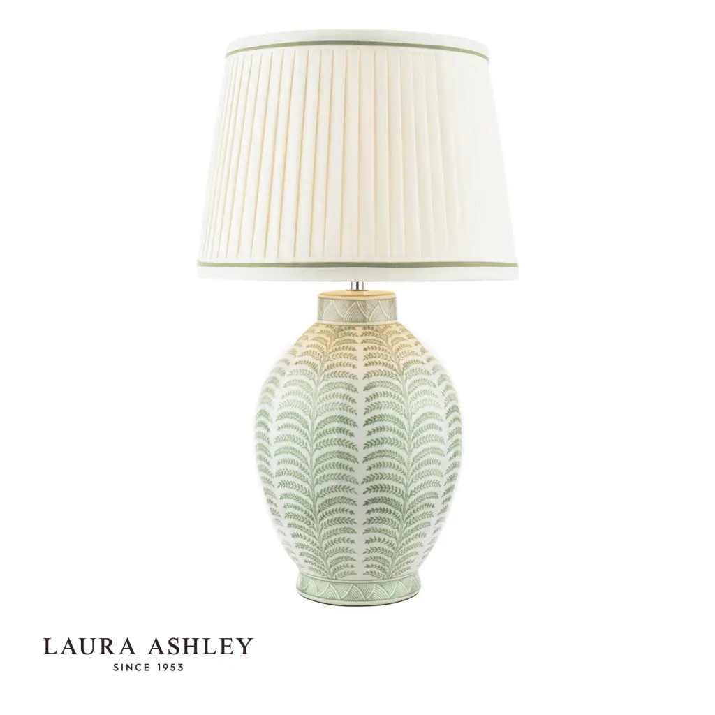 Stannard Green Table Lamp C/W Shade