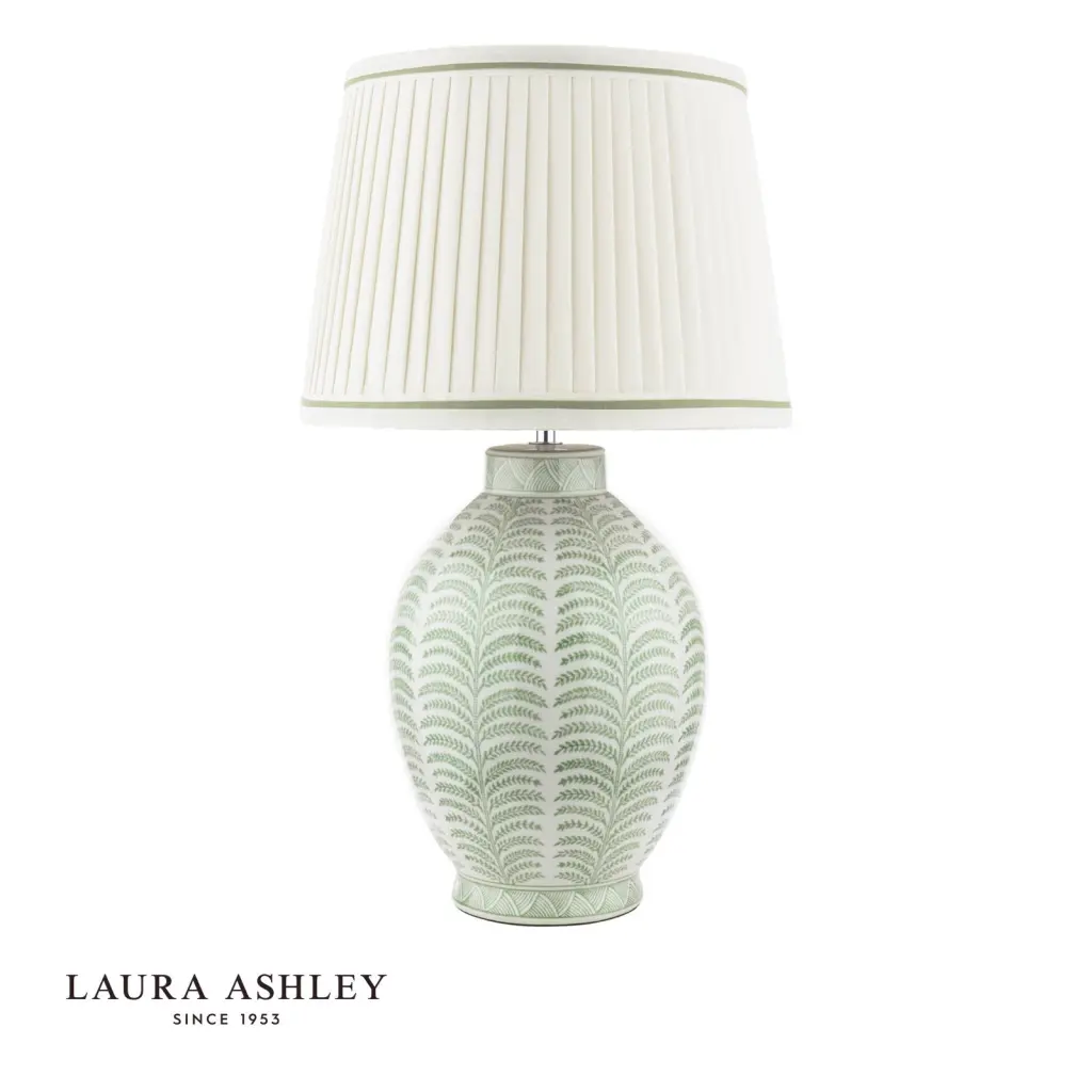 Stannard Green Table Lamp C/W Shade