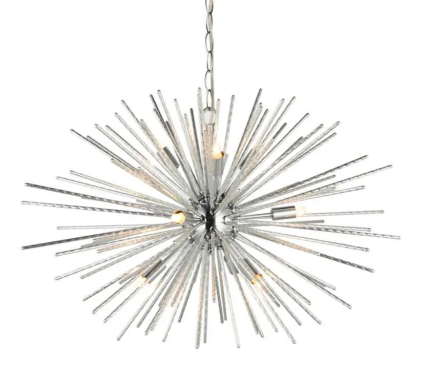 Lena Polished Chrome 9 Light Pendant