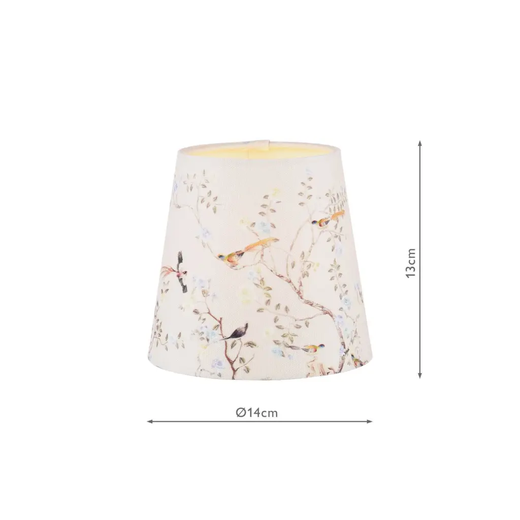 Marble Hill 14cm Cotton Drum Taupe Shade