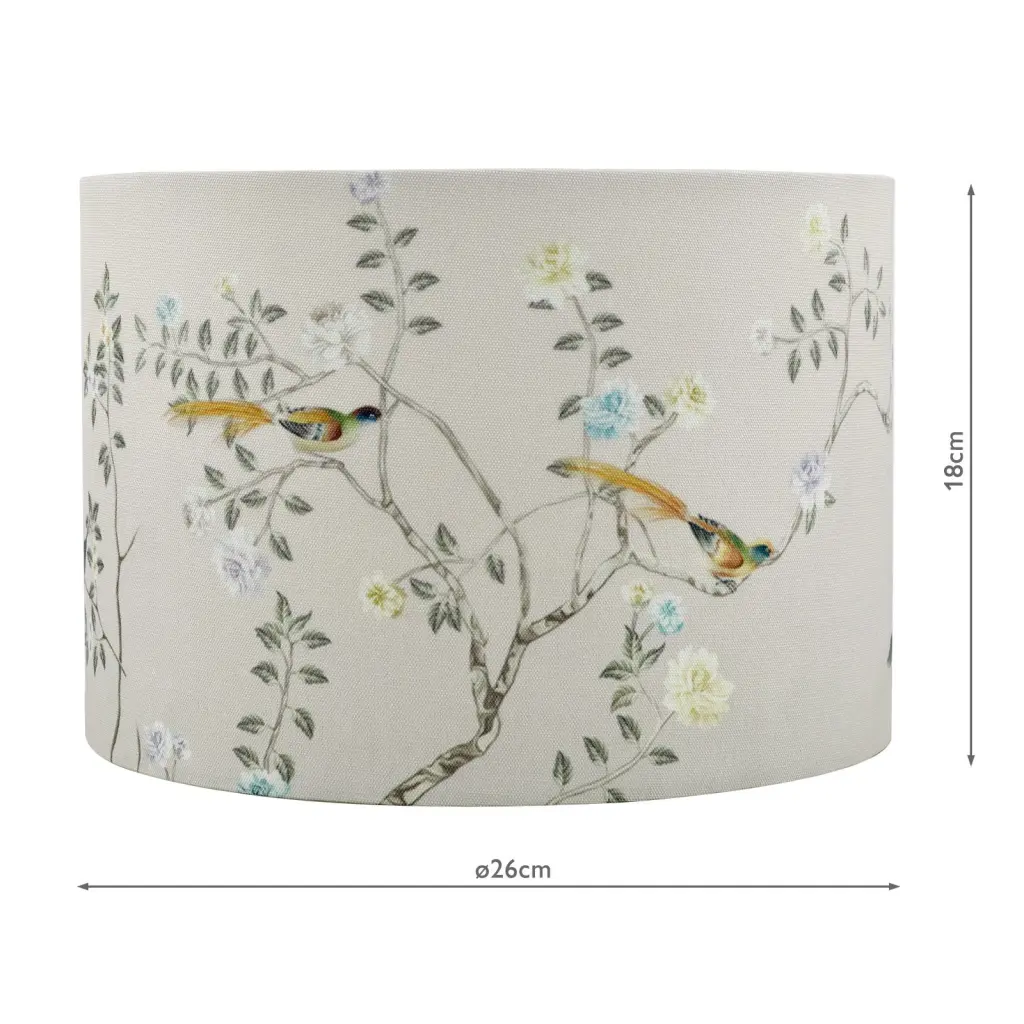 Marble Hill 26cm Cotton Drum Taupe Shade