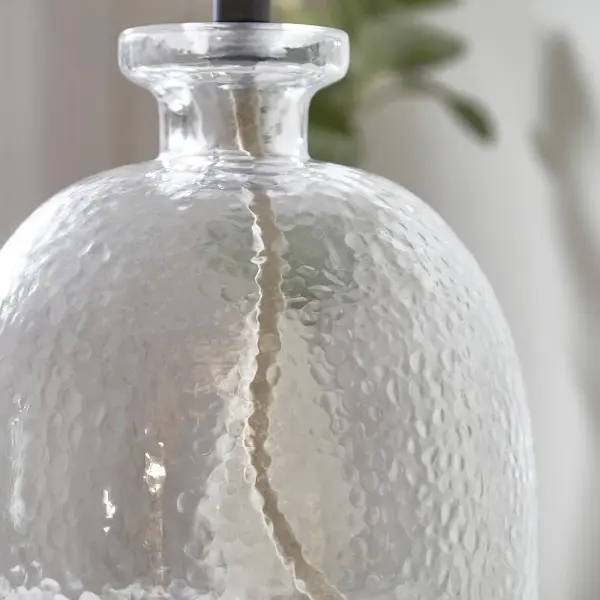 Lyra Glass Table Lamp Base Only