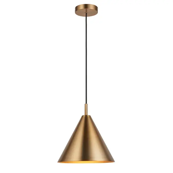 Cape Antique Brass Single Pendant